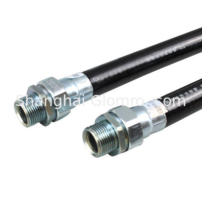 ATEX Flexible Hose Oil Resistant Customized Size Hose Explosion Proof Flexible Connection Pipe Diesel Gasoline Flexible OEM Rubber Fuel Line Hose