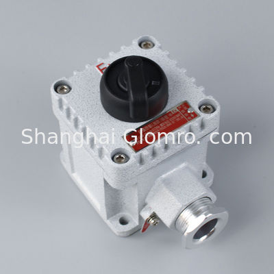 Explosion-proof fire alarm button switch Aluminum Safety Shell with Strong IP66 Dustproof & Explosion-proof Buttons