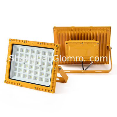 Exde IICT6 Gb LED Thickened Square 50W-800W Explosion-proof Wide-intensity Floodlight IP66 Dust-proof and Water-proof