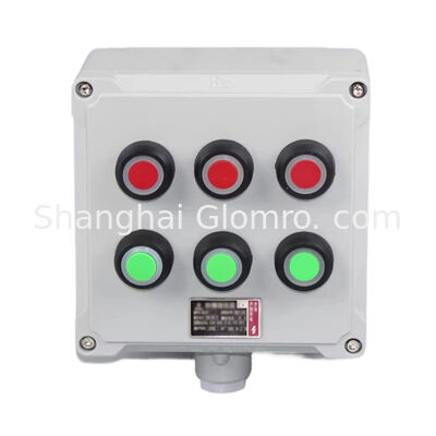 Customizable Hole Size Explosion-proof Button Box IP65 Corrosion Resistant for Petrochemical/Coal Mine