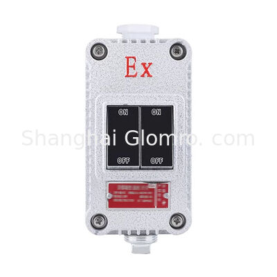 Increased Safety Type Explosion-proof Wall Switch Double Gang IP65 Rated