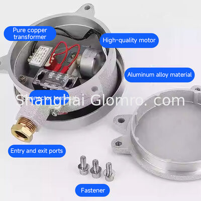 Explosion-Proof Electric Bell (White/Red) IIB DC24V AC220V Industrial Alarm Bell for Hazardous Area