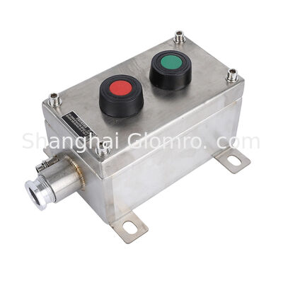 Waterproof Stainless Steel Explosion-proof Start-stop Switch Button Box IP65 Emergency Stop Control Switch Multi-Button 10A 220V