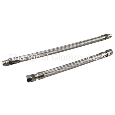 304 Stainless Steel Explosion Flexible Conduit DN15 IP66 Wf1 Exd II GB Bendable Pipe for Chemical Plant Cable Protection