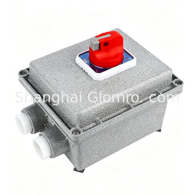 Flameproof Enclosure Die Cast Aluminum IP65 Ex Db Eb Iib T6 GB MCB Cabinet Chint 2p/3p/4p Mini Circuit Breaker G3/4 G1 Cable