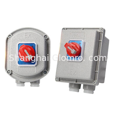 Flameproof Enclosure Die Cast Aluminum IP65 Ex Db Eb Iib T6 GB MCB Cabinet Chint 2p/3p/4p Mini Circuit Breaker G3/4 G1 Cable