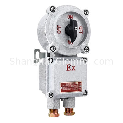 Explosion Protected Rotary Change Switch 16A Ex Iic T6 IP66 Dust Water Resistant Controller for Oil Refinery Explosive Gas Area
