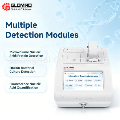 Ultra-micro Spectrophotometric Nucleic Acid Protein Analyzer, OD600 Bacterial Liquid Fluorescence Detection Laboratory Equipment