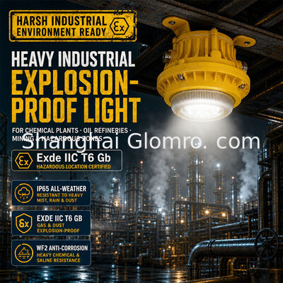 LED Maintenance-free Explosion-proof Lamp 20W for Warehouse and Gas Station Energy-saving Floodlight 220V