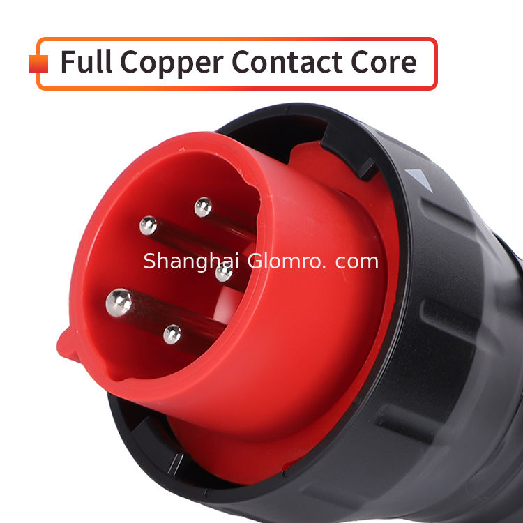 Plug-in Device Industrial Socket And Plug 5pin Waterproof WF2 Anti Corrosion And Explosion Proof