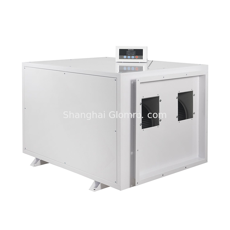 Ceiling-type dehumidifier for agricultural greenhouse planting room