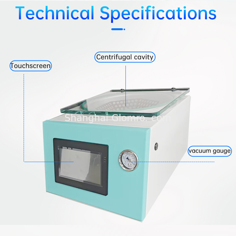 Vacuum centrifugal concentrator laboratory vacuum centrifuge for concentrating biological samples low-temperature centrifugal concentrator