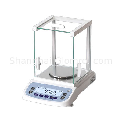 GLO Étalonnage externe120g 220g 320g 420g 520g 1000g Capacité Balance analytique 0,0001g Balance de précision de laboratoire pour bijoux Balance d'or