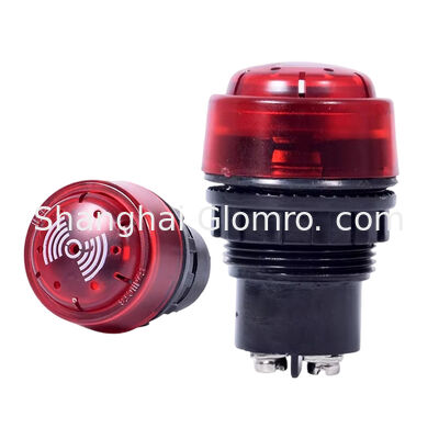 GLOMRO High Quality ATEX Explosion Proof Red Buzzer DC12V/24V AC36V/220V/380V pour le montage de panneaux