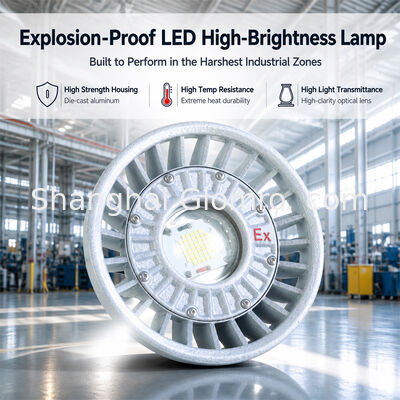 Lampe à haute luminosité à LED anti-corrosion résistant à l'explosion, outil d'éclairage industriel résistant à l'explosion, utilisé dans les tunnels, les usines, les stations-service et autres lieux